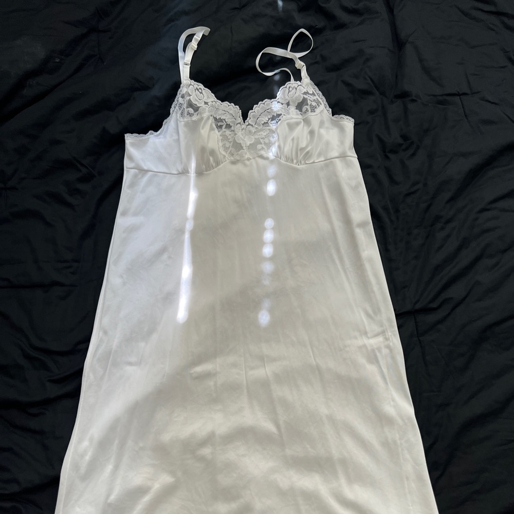 Silk Lace Night Gown